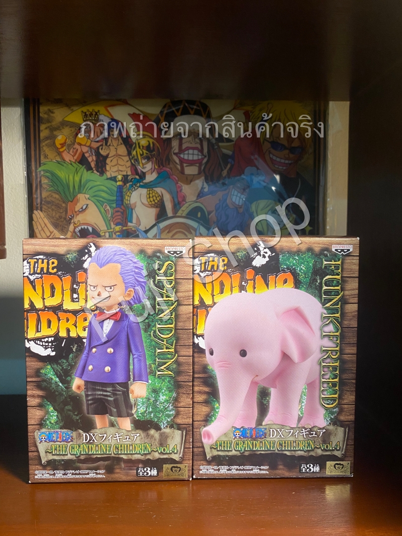 Spandam & Funkfreed ของแท้ JP แมวทอง - Grandline Children Banpresto [โมเดลวันพีช] (2 ตัว)
