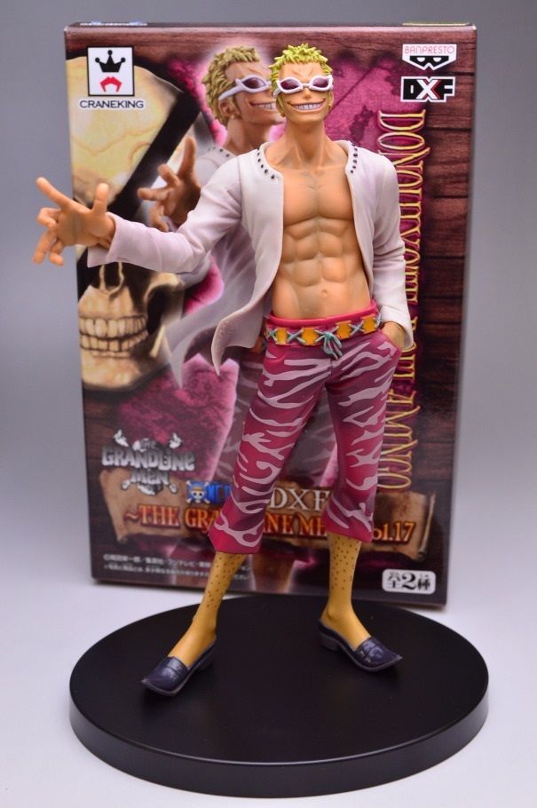 Doflamingo ของแท้ JP แมวทอง - Grandline Men Banpresto [โมเดลวันพีช]