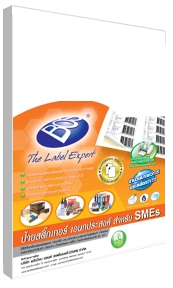 ป้ายสติ๊กเกอร์ [BOS] SME A12 34x79 มม.