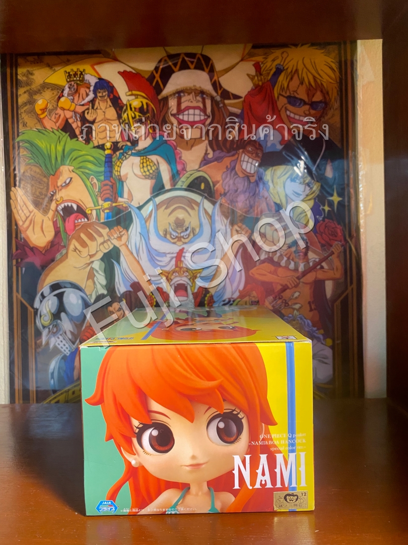 Nami ของแท้ JP แมวทอง - Q Posket Banpresto [โมเดลวันพีช]