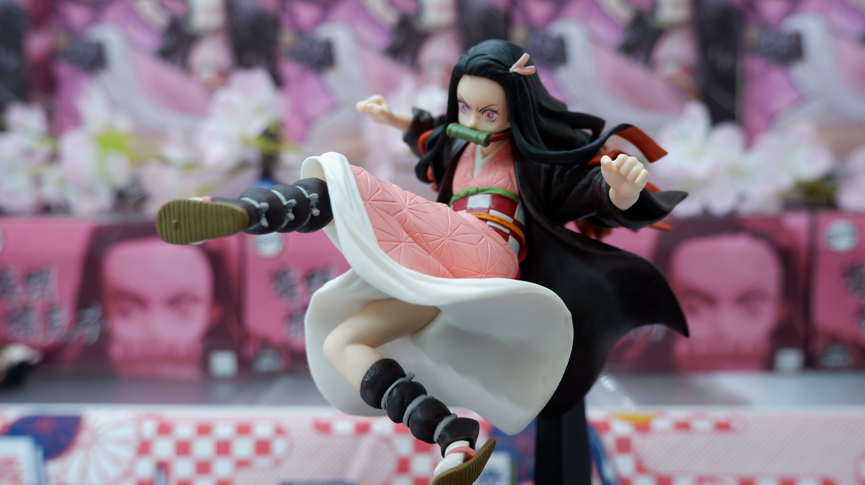 Nezuko ของแท้ JP - Vibration Stars Banpresto [โมเดล Demon Slayer]