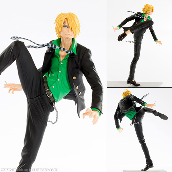 Sanji ของแท้ JP แมวทอง - Scultures Banpresto [โมเดลวันพีช]