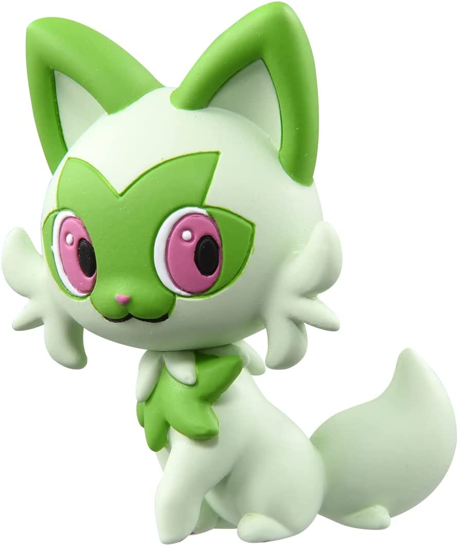 Sprigatito ของแท้ JP - Monster Collection Takara Tomy [โมเดลโปเกมอน]