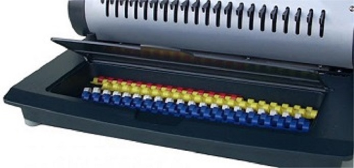 เครื่องเจาะกระดาษไฟฟ้าและเข้าเล่มมือโยก รุ่น TCC-2100E