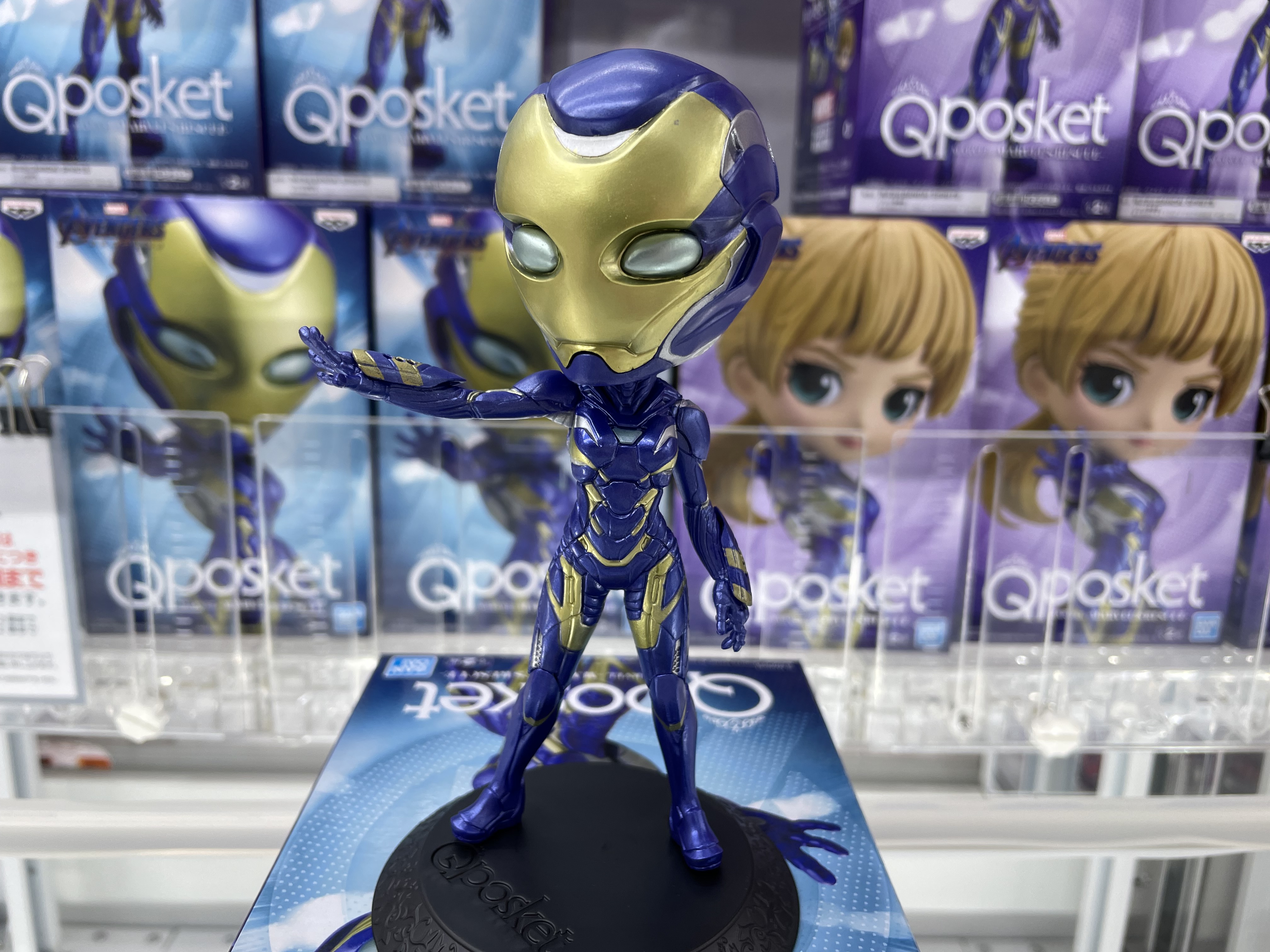 Rescue - ver.A ของแท้ JP - Q Posket Banpresto [โมเดล Marvel]