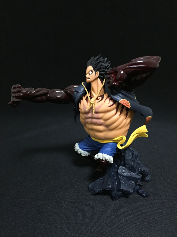 Luffy Gear 4 ของแท้ JP แมวทอง - Scultures Banpresto [โมเดลวันพีช]
