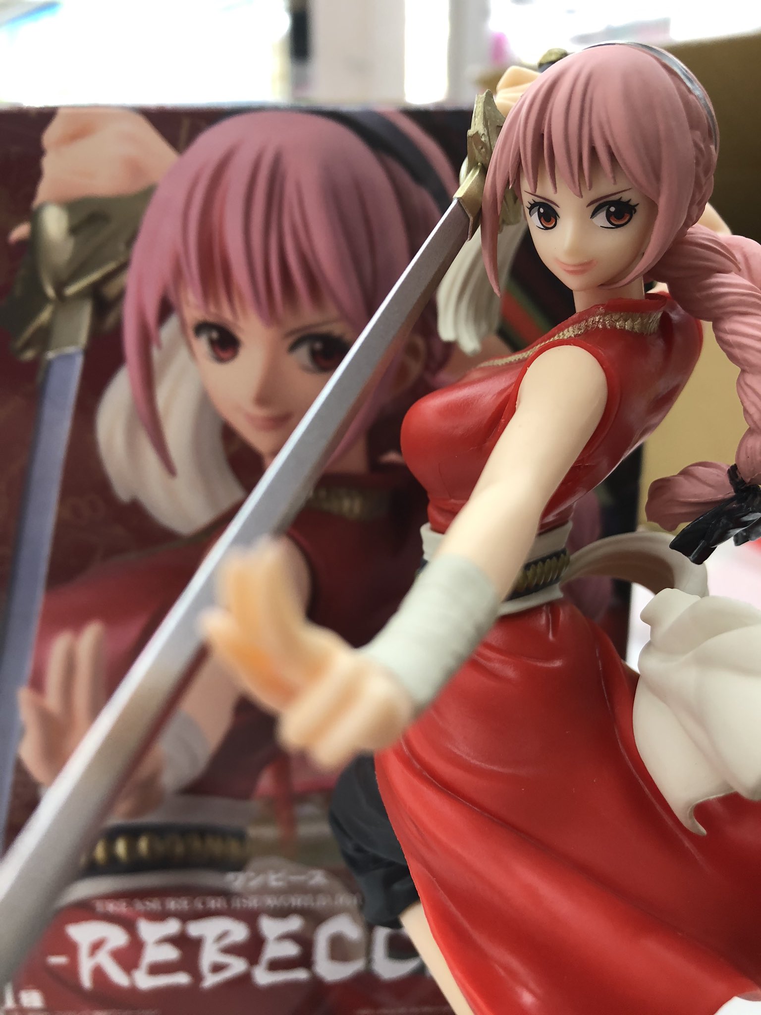 Rebecca ของแท้ JP แมวทอง - Treasure Cruise World Journey Banpresto [โมเดลวันพีช]