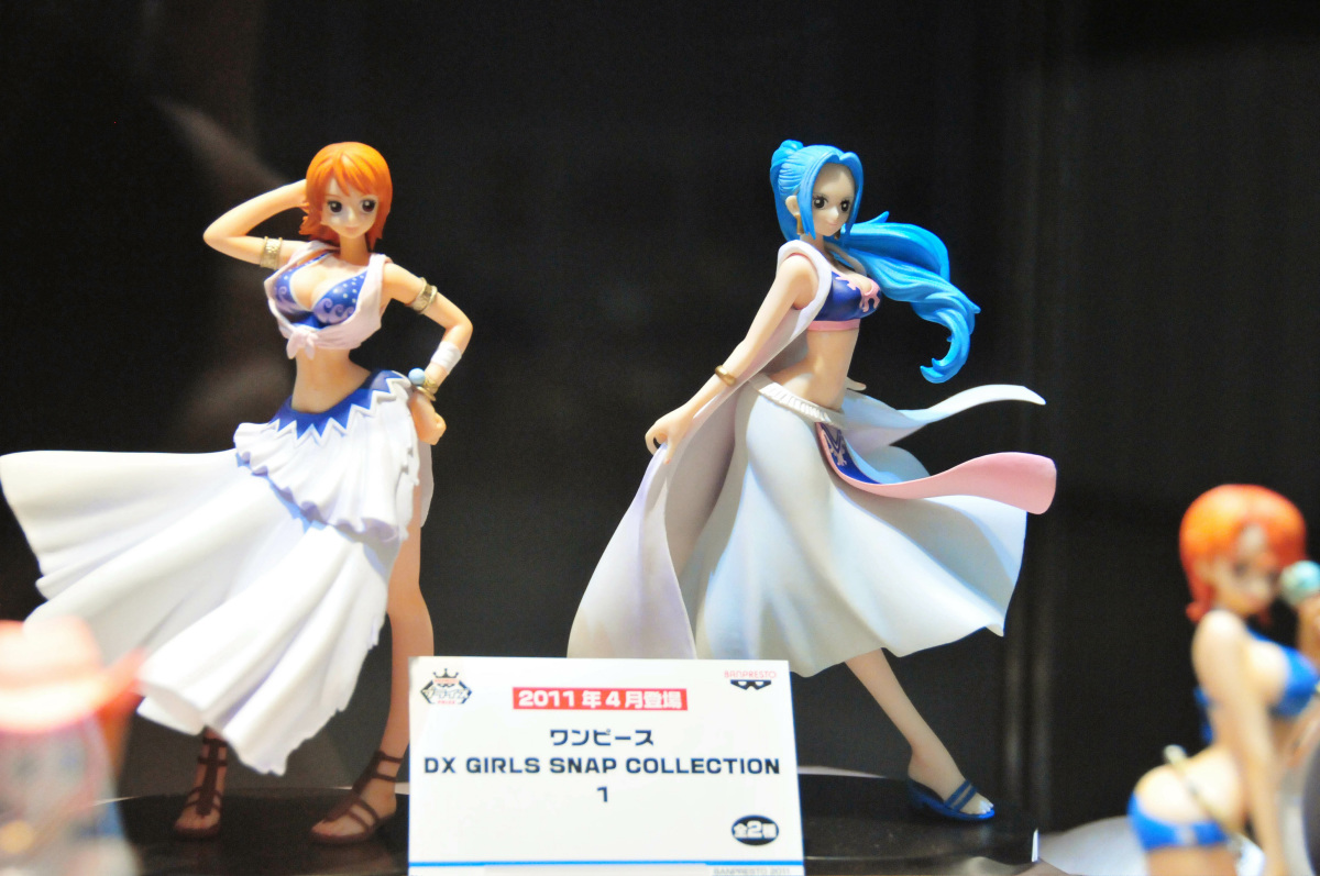 Nami & ViVi ของแท้ JP แมวทอง - Girls Snap Collection Banpresto [โมเดลวันพีช] (2 ตัว)