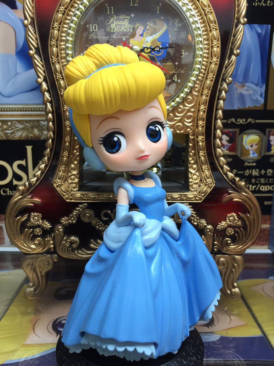 Cinderella - Normal Color ของแท้ JP - Q Posket Banpresto [โมเดล Disney]
