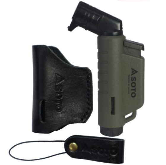 Micro Torch with Leather Case Set