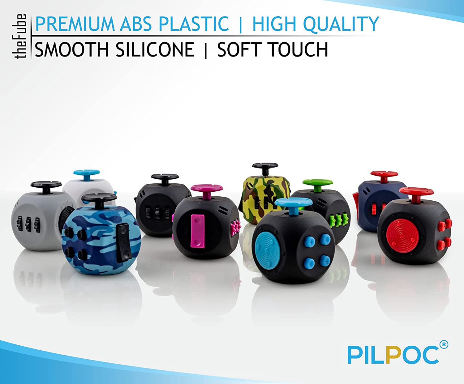 Fidget Cube ของแท้ USA - PILPOC [ สินค้าพร้อมส่ง ]