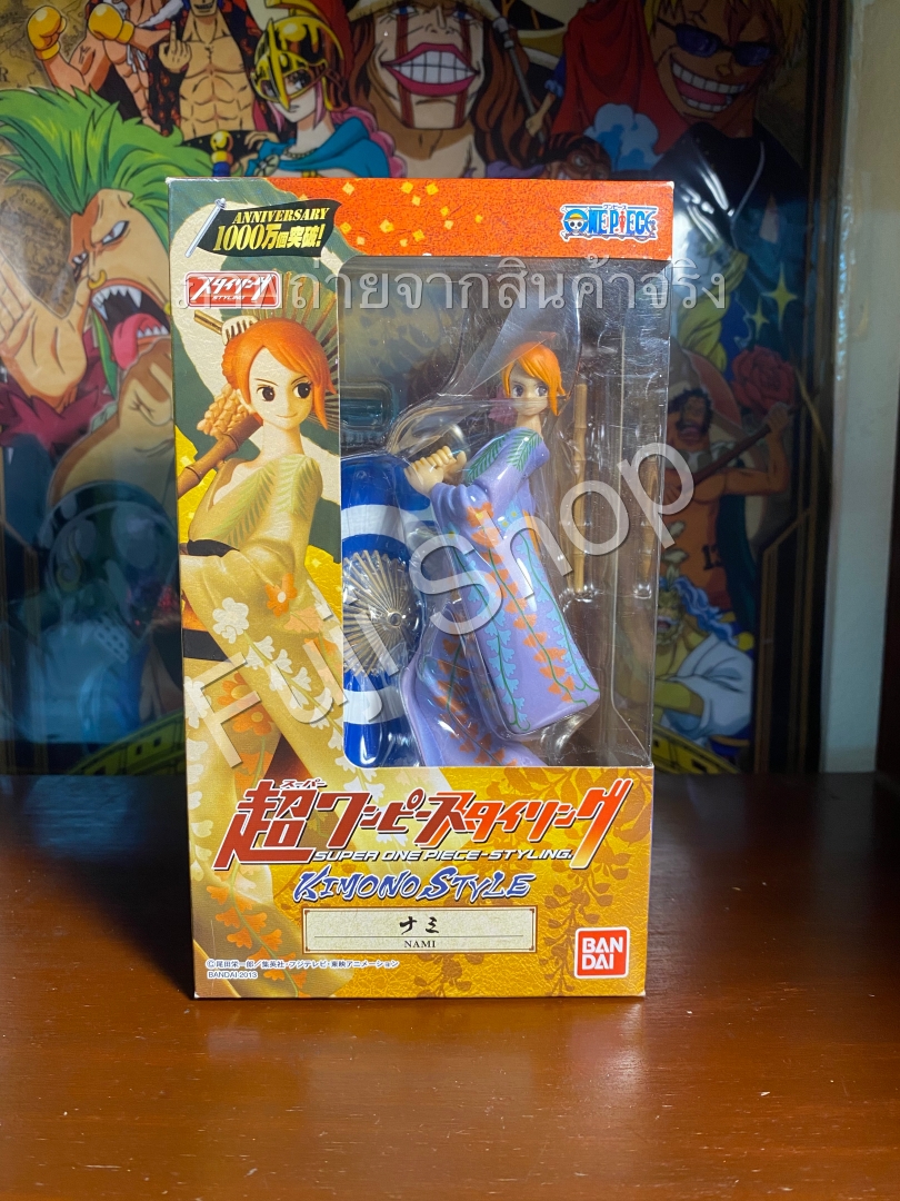 Nami Kimono ของแท้ JP แมวทอง - Super Styling Bandai [โมเดลวันพีช]