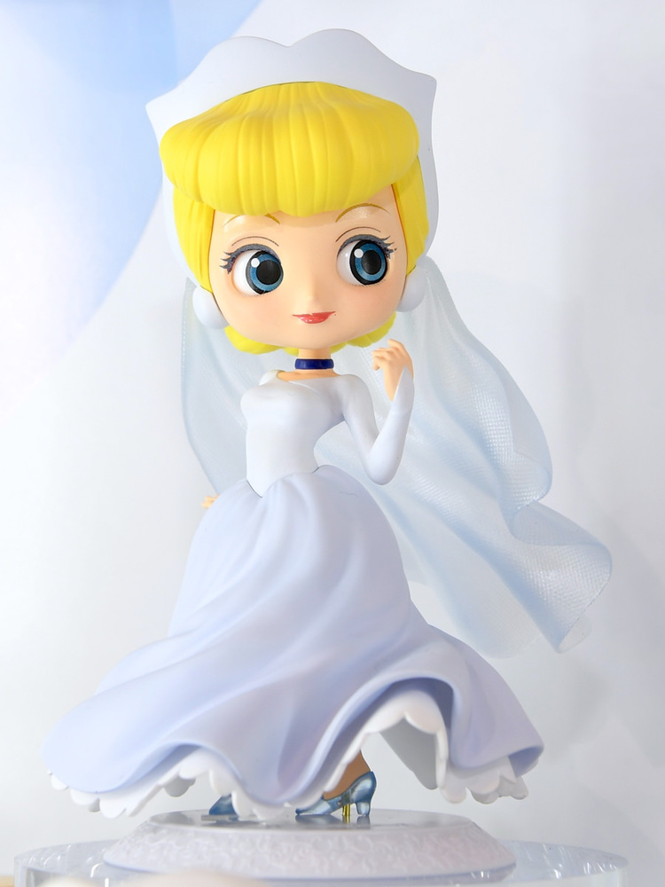 Cinderella Dreamy Style - Normal Color ของแท้ JP - Q Posket Banpresto [โมเดล Disney]
