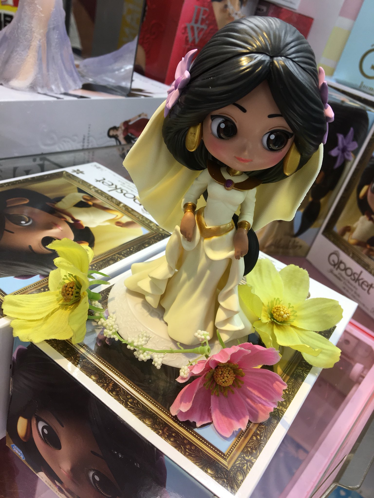 Jasmine Dreamy Style - Normal Color ของแท้ JP - Q Posket Banpresto [โมเดล Disney]