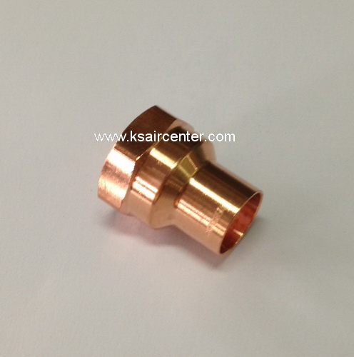 (ยกเลิก) ข้อต่อตรงทองแดง เกลียวใน 3/8 x 3/8 นิ้ว