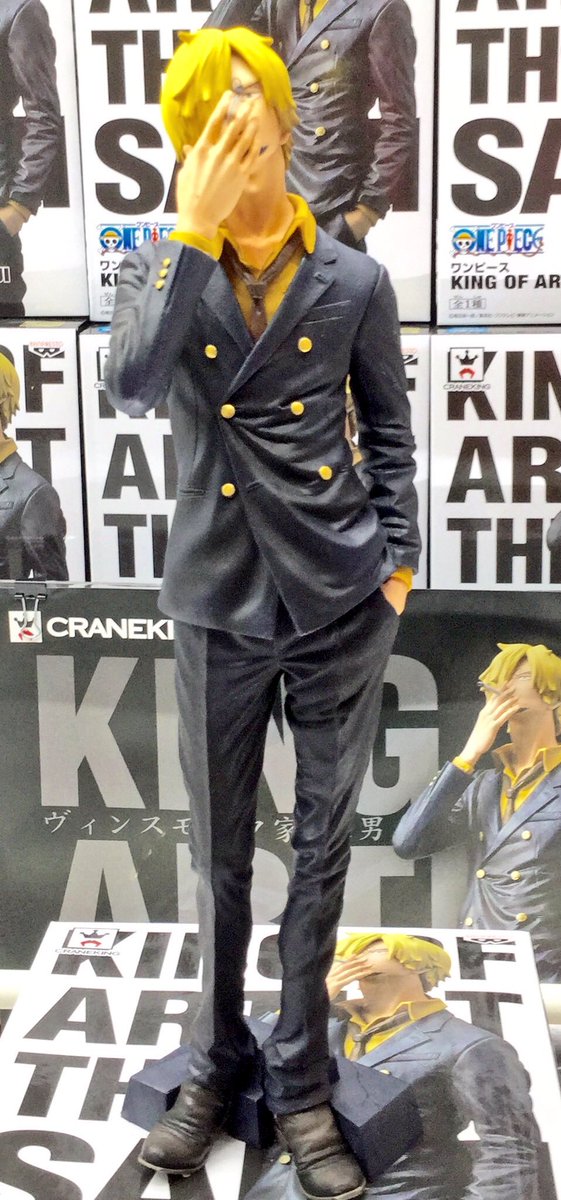Sanji ของแท้ JP แมวทอง - King of Artist Banpresto [โมเดลวันพีช]
