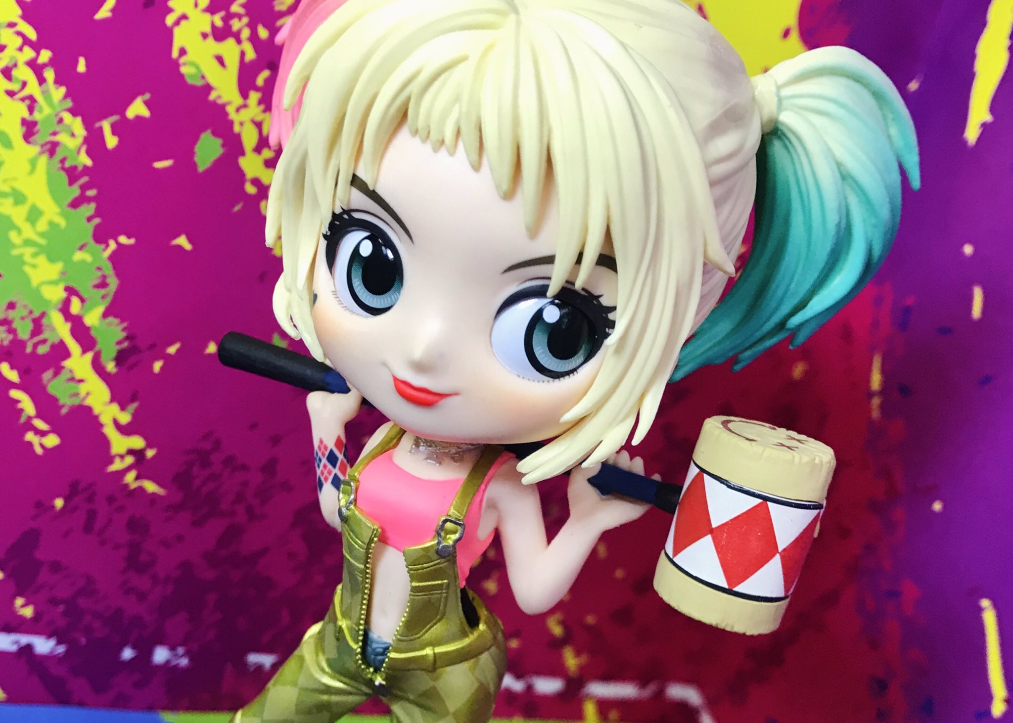 Harley Quinn - Normal Color ของแท้ JP - Q Posket Banpresto [โมเดล DC]