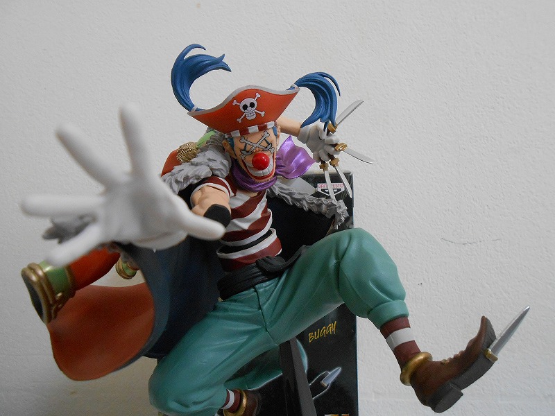 Buggy ของแท้ JP แมวทอง - Scultures Banpresto [โมเดลวันพีช]