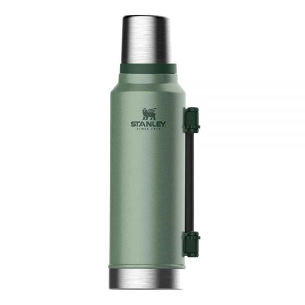 Classic Vacuum Bottle 1.0L1.1Qt Hammertone Green