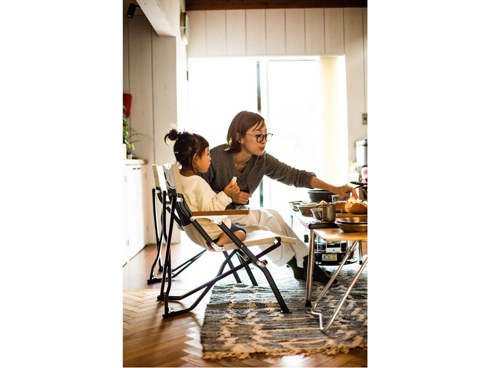 SnowPeak Low Chair Short Luxe Ivory LV-093IV