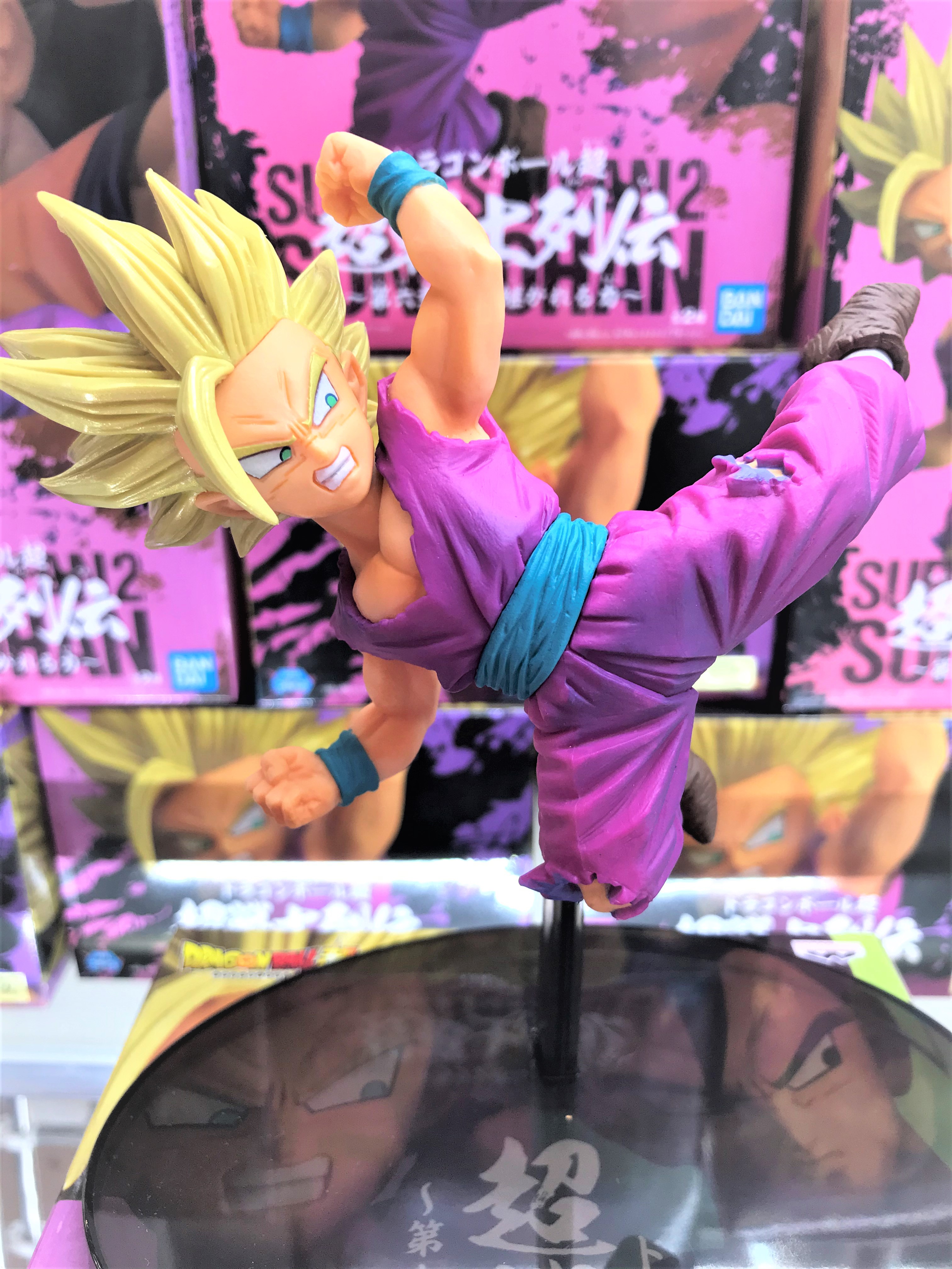 Gohan Super Saiyan ของแท้ JP แมวทอง - Chosenshiretsuden Banpresto [โมเดลดราก้อนบอล]