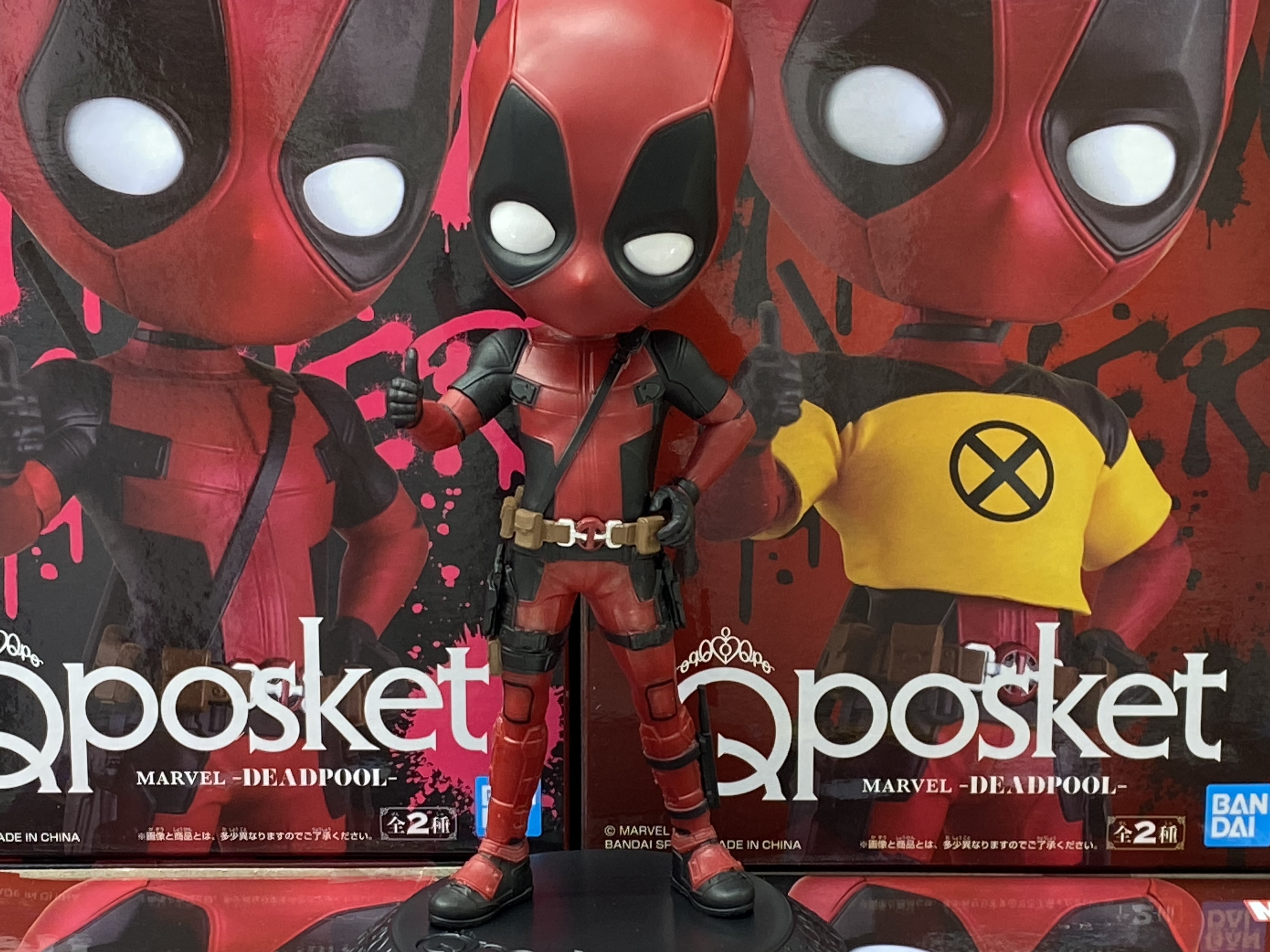 Deadpool - ver.A ของแท้ JP - Q Posket Banpresto [โมเดล Marvel]