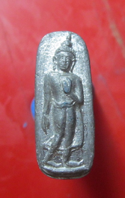 พระลีลา จิ๋ว เนื้อชิน หลังเลข1 ไม่ทราบที่