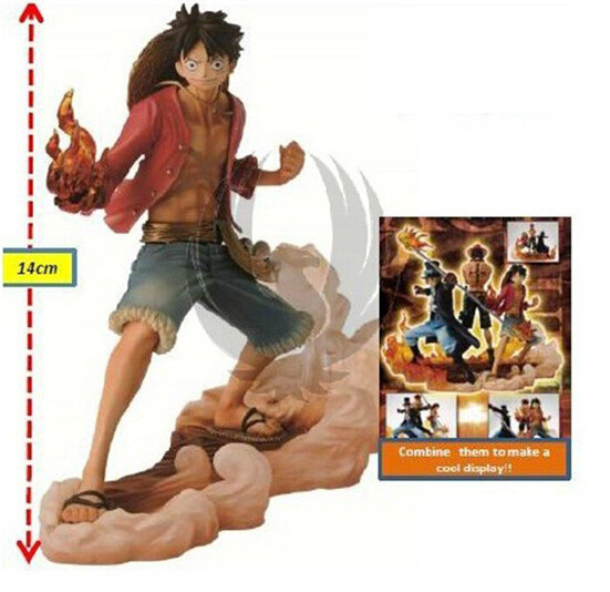 Brotherhood Set ของแท้ JP แมวทอง - Banpresto [โมเดลวันพีช] (3 ตัว)