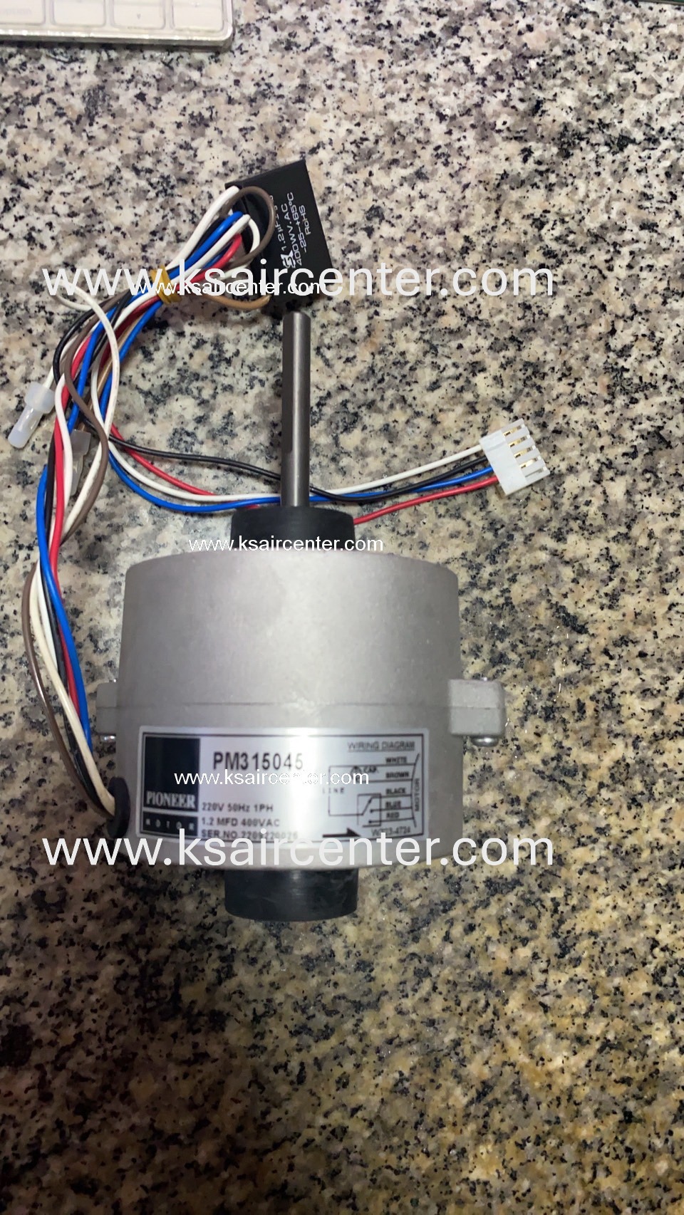 มอเตอร์ แฟนคอยล์ วอลไทป์ PIONEER แบบเหล็ก