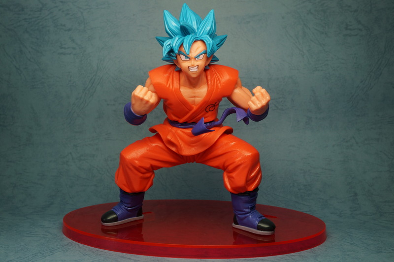 Goku Super Saiyan Blue ของแท้ JP แมวทอง - SSGSS Banpresto [โมเดลดราก้อนบอล] (1 ตัว + Aura)