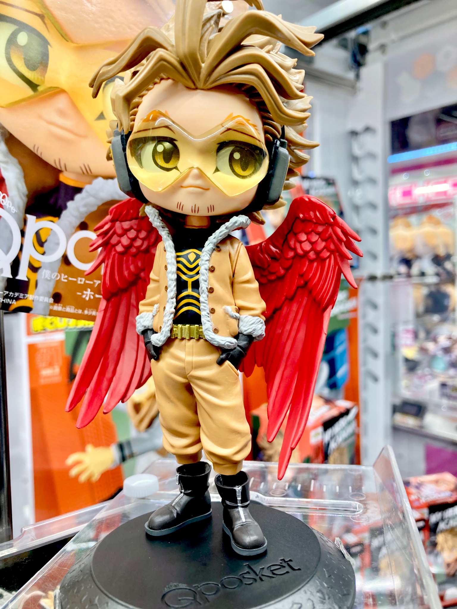 Hawks ของแท้ JP - Q Posket Banpresto [โมเดล My Hero Academia]