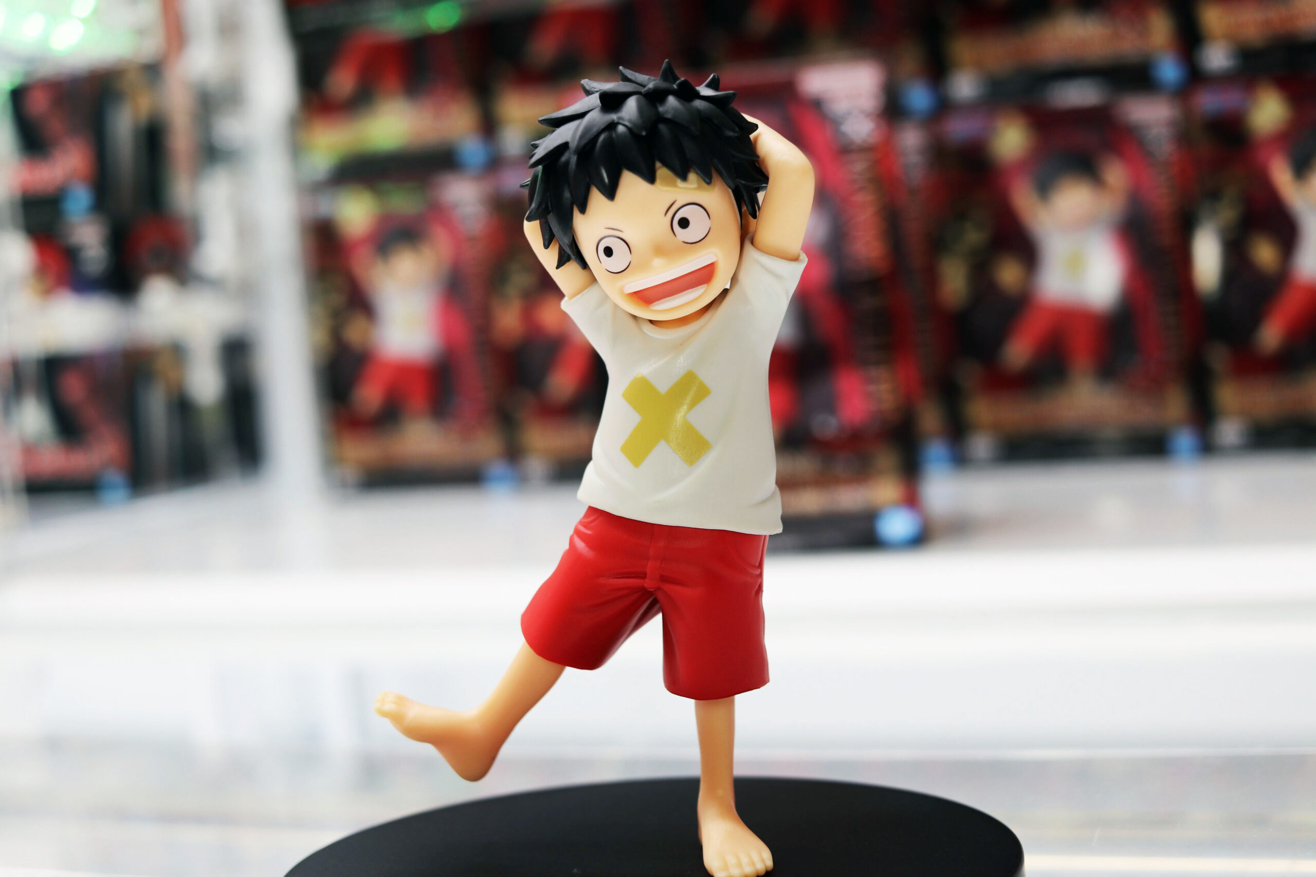 Luffy Film Red ของแท้ JP แมวทอง - Grandline Children Banpresto [โมเดลวันพีช]