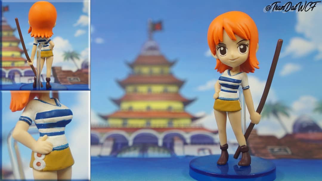 Nami ของแท้ JP แมวทอง - WCF Banpresto [โมเดลวันพีช]