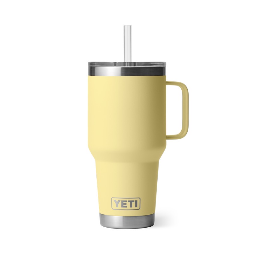 Rambler 35Oz Mug With Straw Lid Daybreak Yellow