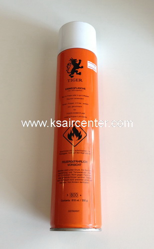 แก๊สกระป๋อง สีส้ม TIGER (รหัสสินค้า 005027)