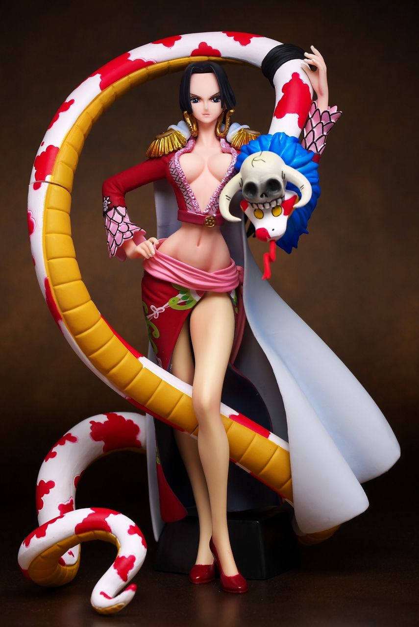 Boa Hancock ของแท้ JP แมวทอง - SQ Banpresto [โมเดลวันพีช]