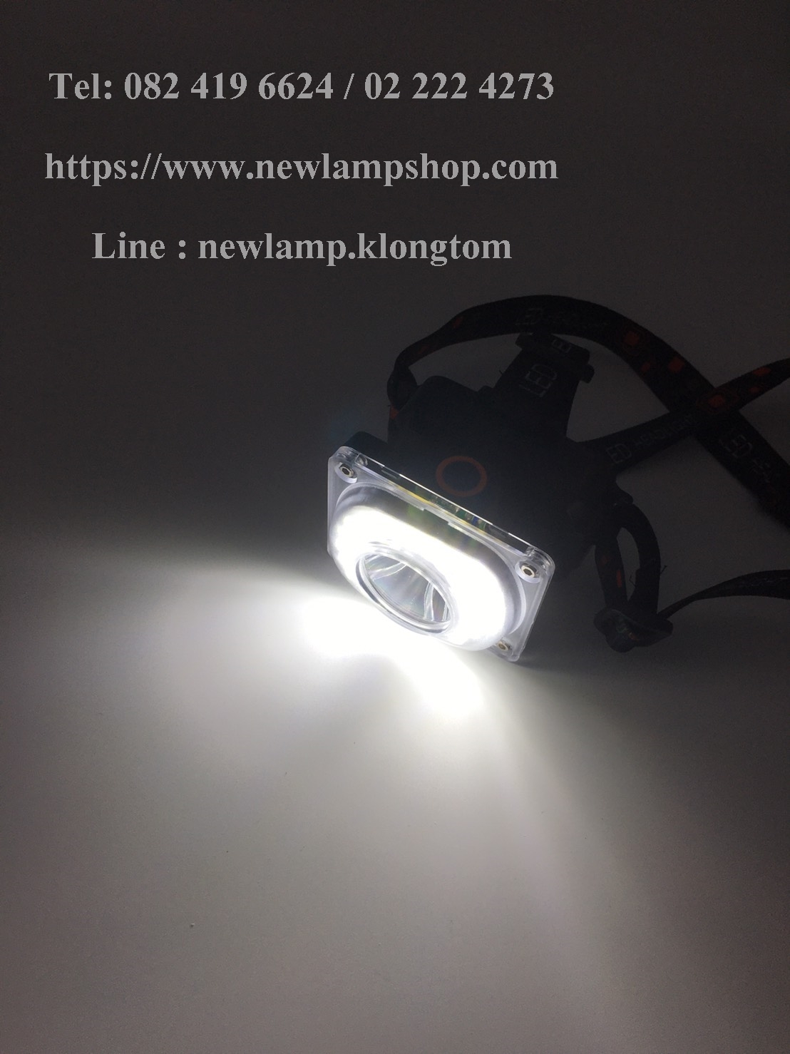 ไฟฉายคาดหัว/ไฟฉายส่องกบ LED LL-6651