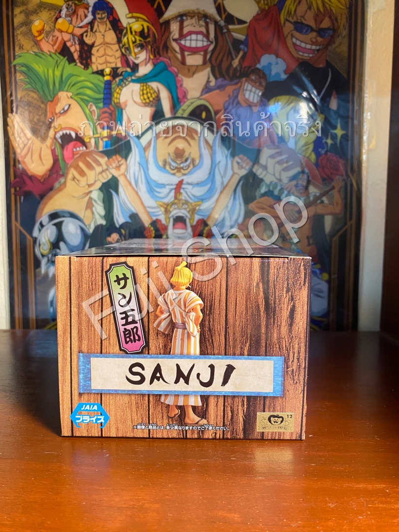 Sanji Wano ของแท้ JP แมวทอง - Grandline Men Banpresto [โมเดลวันพีช]
