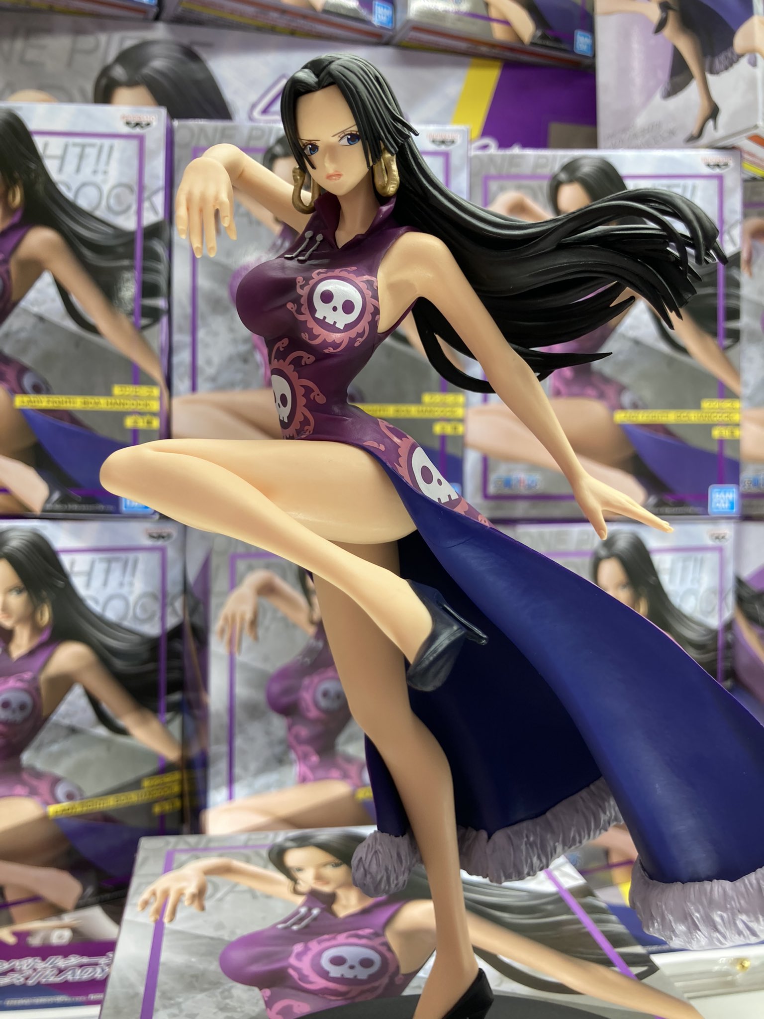 Boa Hancock ของแท้ JP แมวทอง - Lady Fight Banpresto [โมเดลวันพีช]