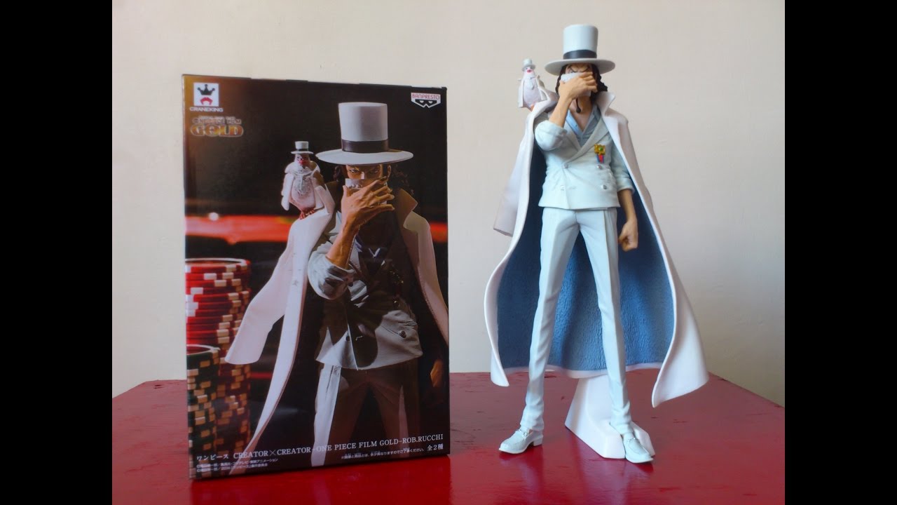 Lucci Film Gold ของแท้ JP แมวทอง - Creator X Creator Banpresto [โมเดลวันพีช]