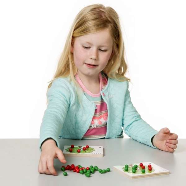 ชุดผลแอปเปิล กับการนับ สื่อการสอนอนุบาล,ปฐมวัย,ของเล่นเสริมพัฒนาการ, ของเล่นเสริมทักษะ