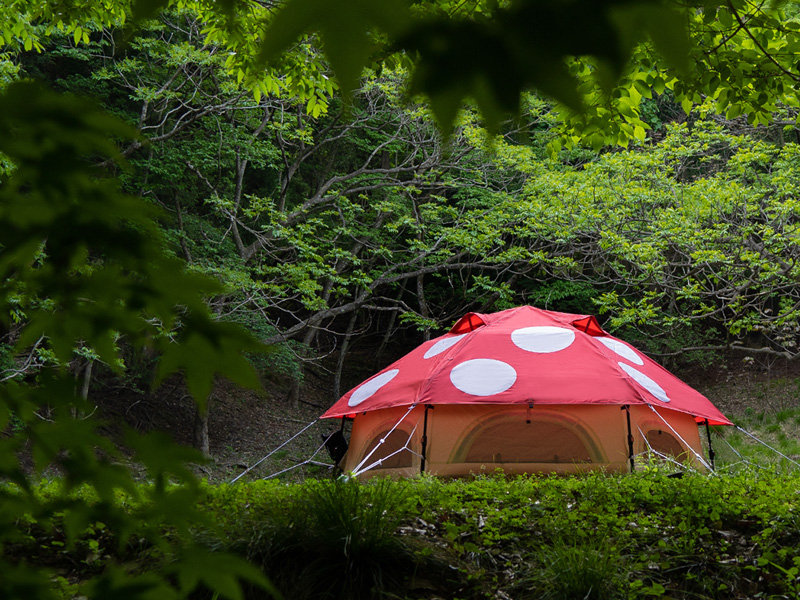 DoD Mini Kinoko Tent Red T2-930-RD
