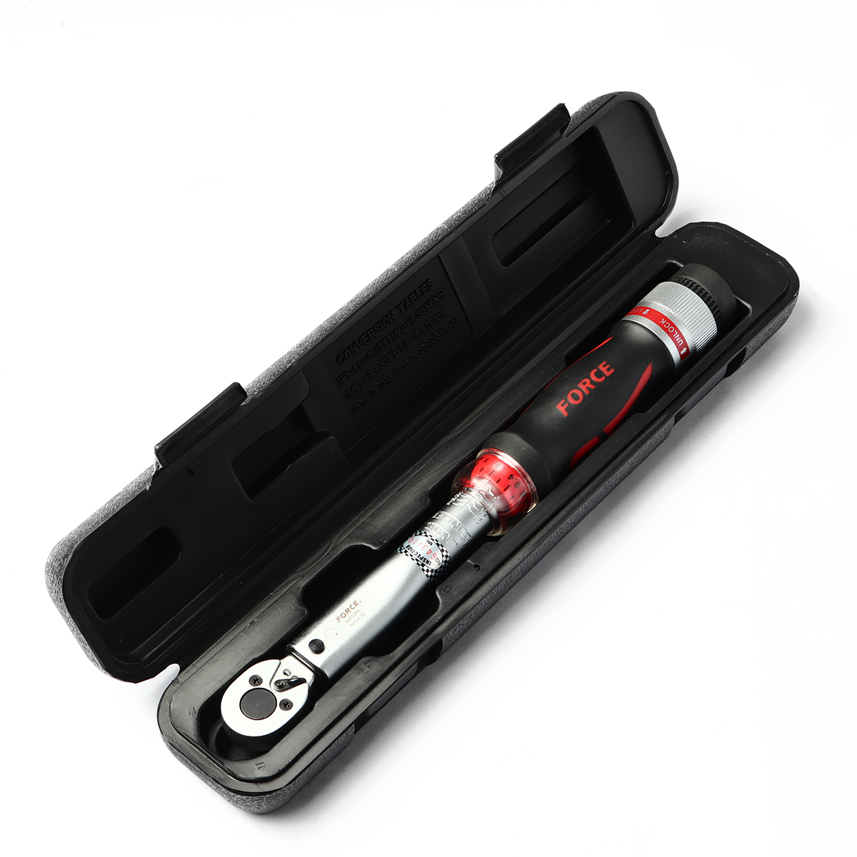6-30 Nm รู 1/4 นิ้ว ประแจวัดแรงบิด FORCE Torque Wrench Capacity 6-30 Nm.