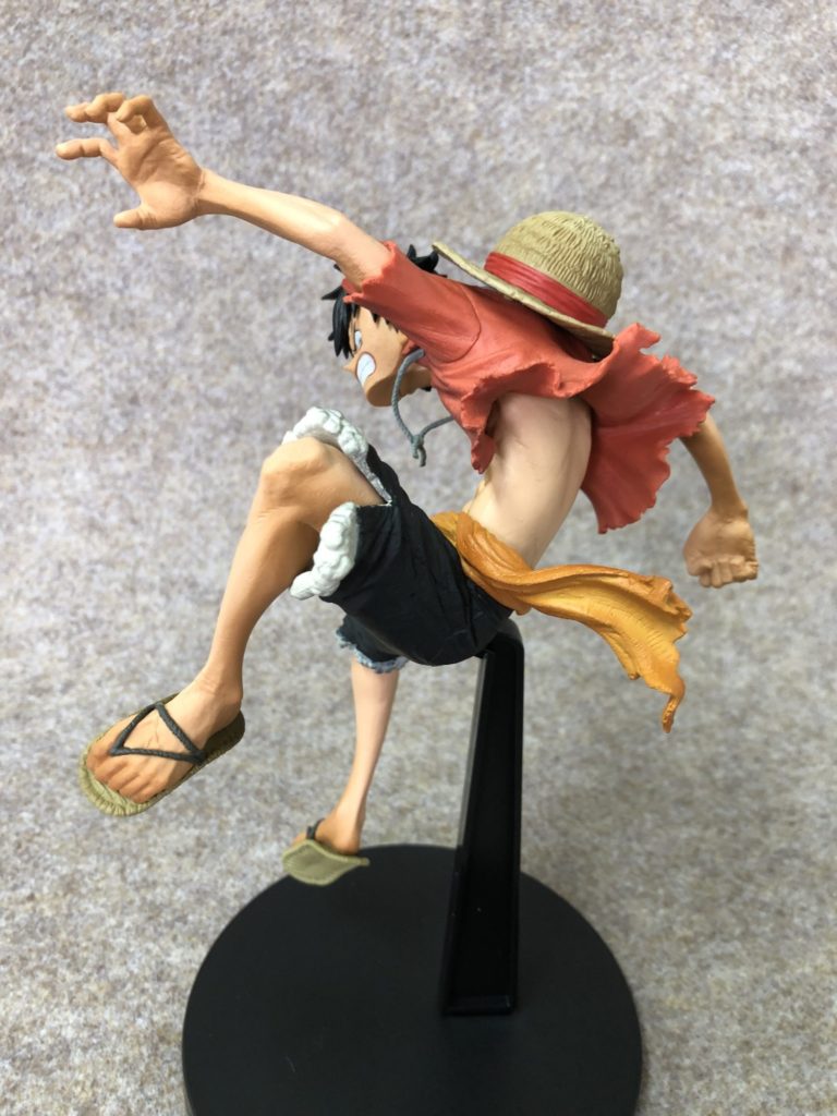 Luffy Stampede ของแท้ JP แมวทอง - King of Artist Banpresto [โมเดลวันพีช]