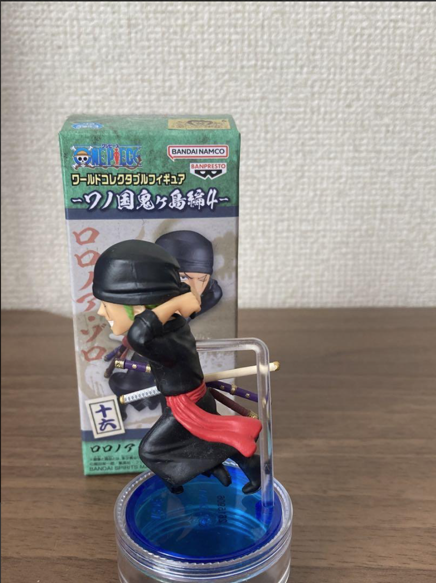 Zoro Wano ของแท้ JP แมวทอง - WCF Banpresto [โมเดลวันพีช]