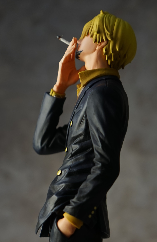 Sanji ของแท้ JP แมวทอง - King of Artist Banpresto [โมเดลวันพีช]