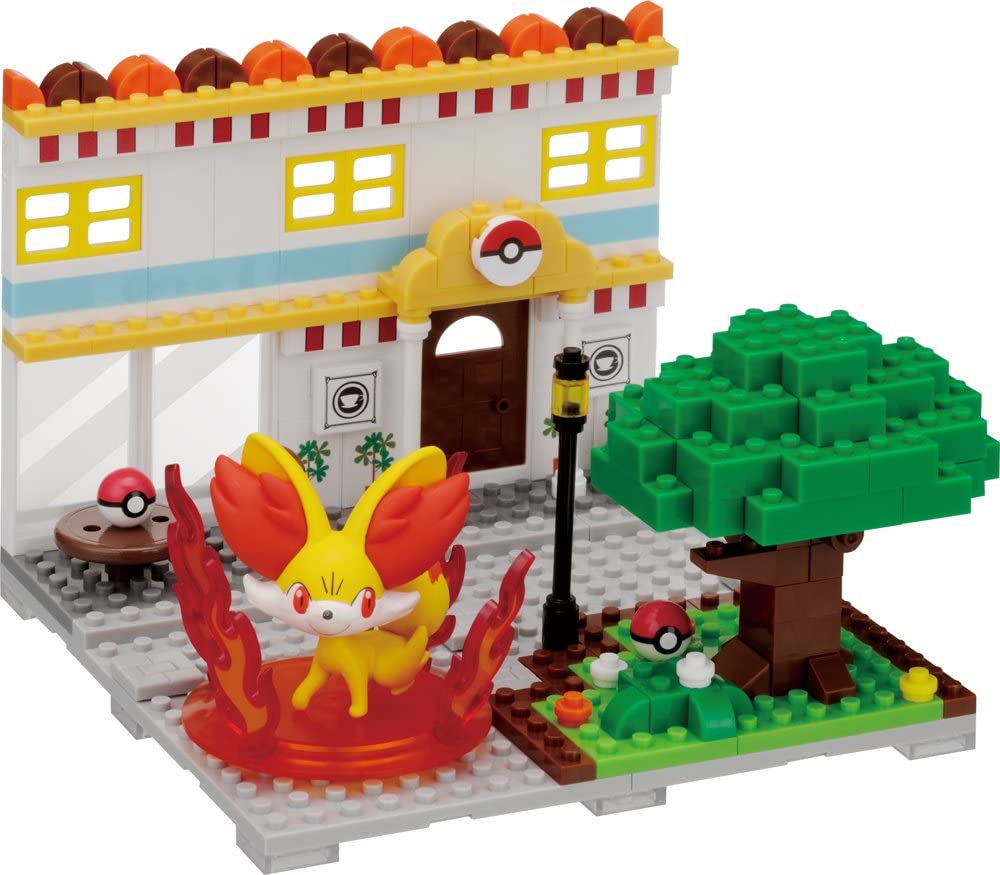 Fokko's Coffee Shop (แบบประกอบ) ของแท้ JP - Nanoblock Plus Takara Tomy [โมเดลโปเกมอน]