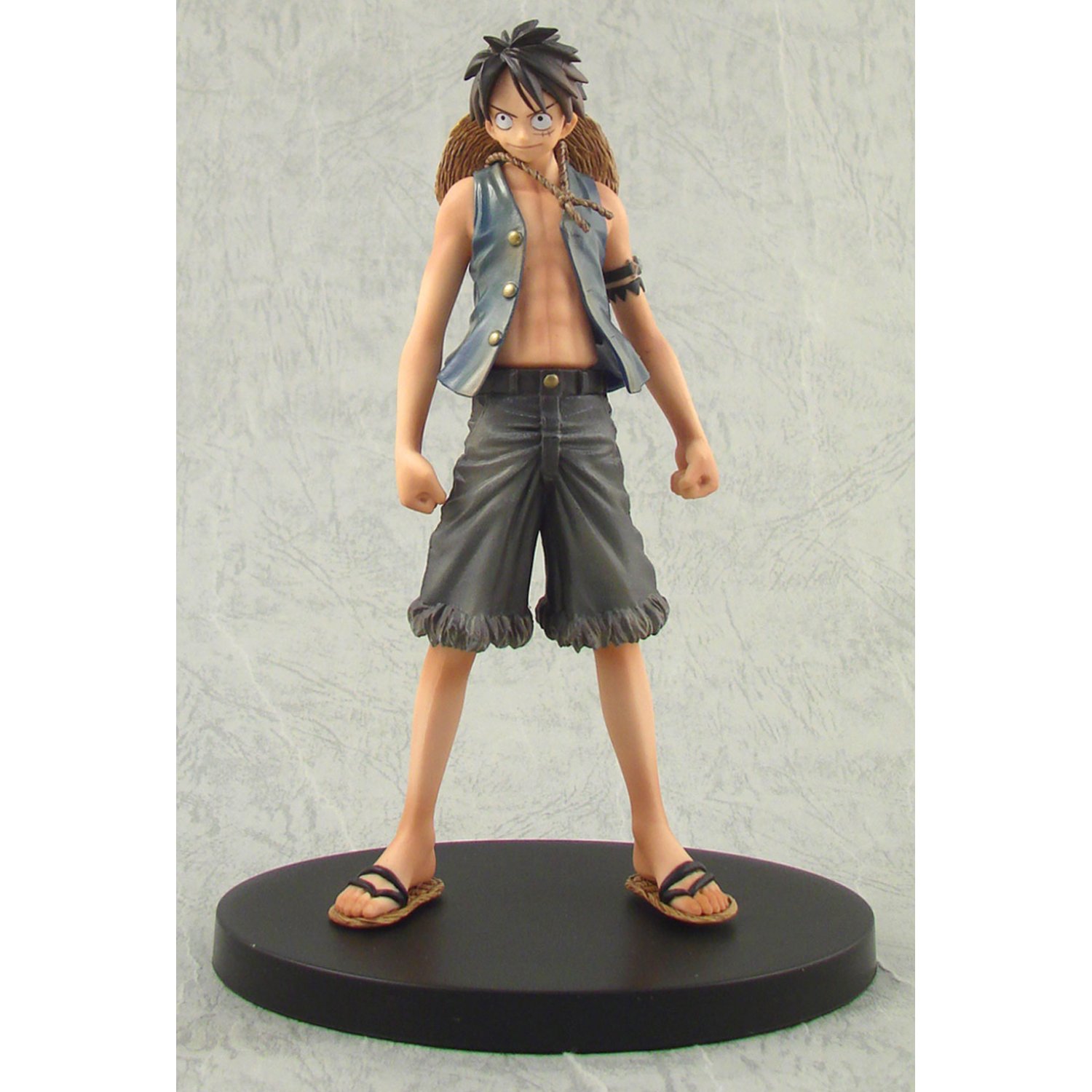 Luffy ของแท้ JP แมวทอง - Grandline Men Banpresto [โมเดลวันพีช]