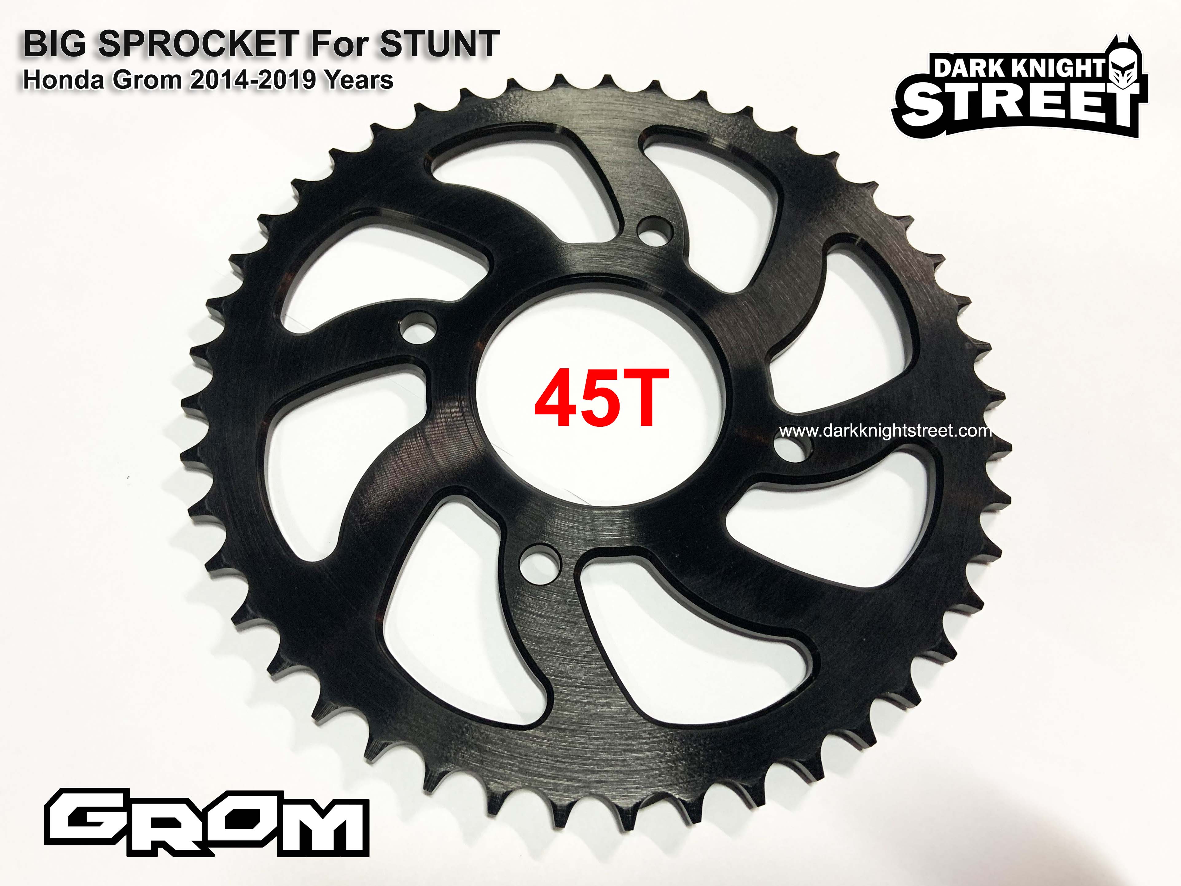 Honda GROM 2014-2019 (45T) Sprocket 7075