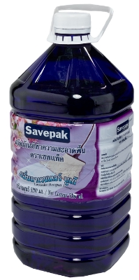 น้ำยาถูพื้น [SAVEPAK] 5.2ลิตร สีม่วง
